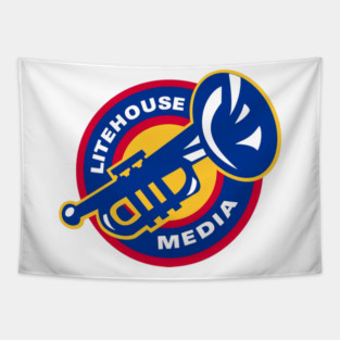 Litehouse 90s Blues Tapestry