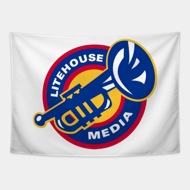 Litehouse 90s Blues Tapestry by Litehouse Tees