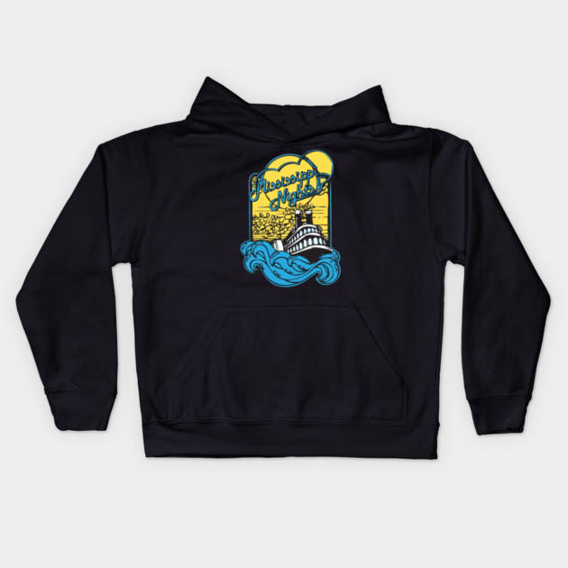 Mississippi Nights 2 Kids Hoodie by Litehouse Tees
