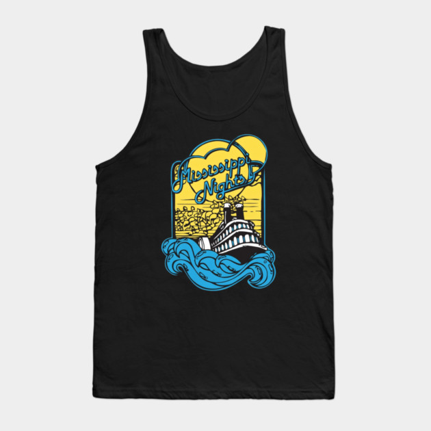 Mississippi Nights 2 Tank Top by Litehouse Tees