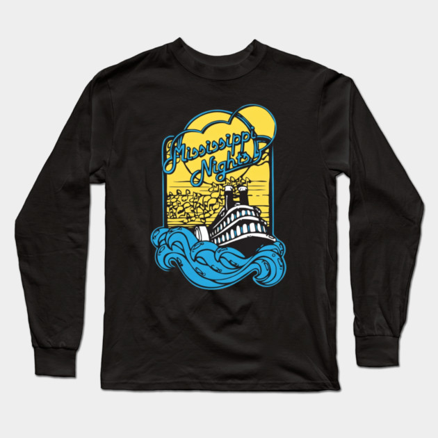 Mississippi Nights 2 Long Sleeve T-Shirt by Litehouse Tees