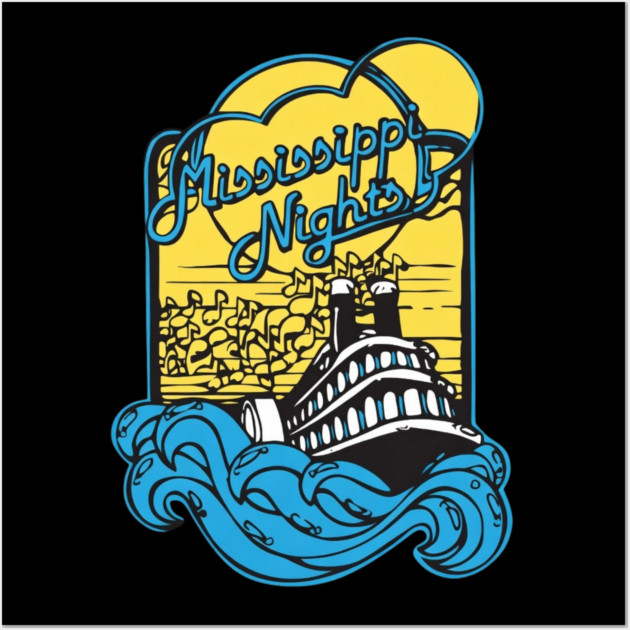Mississippi Nights 2 Wall Art by Litehouse Tees