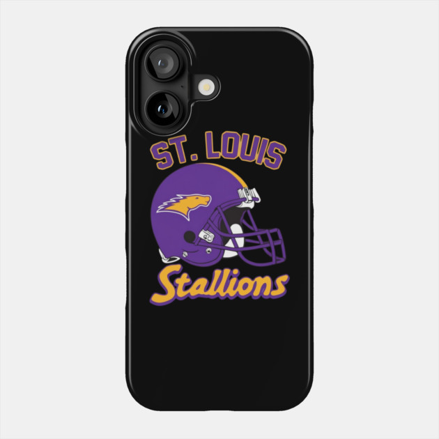 St. Louis Stallions Phone Case by Litehouse Tees
