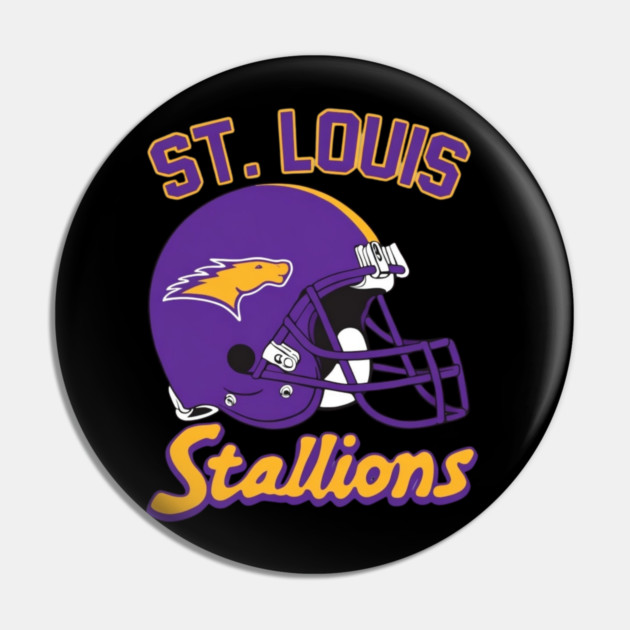 St. Louis Stallions Pin by Litehouse Tees