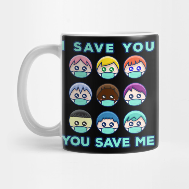 Social Distancing Stop I Save You, You save Me by creative