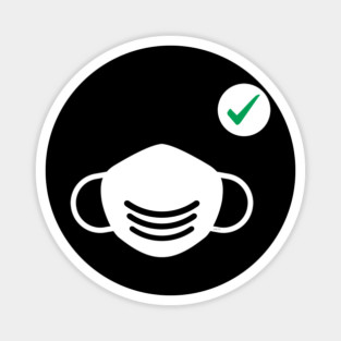 Wear a Mask when outside Magnet