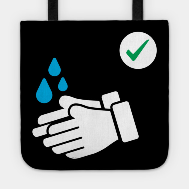 Wash Your hands Tote by creative