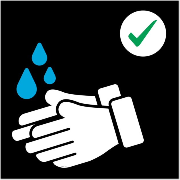 Wash Your hands Wall Art by creative