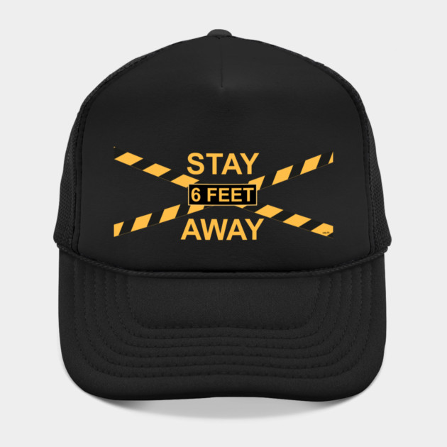 Stay 6 feet Away Police Tape Awareness by creative
