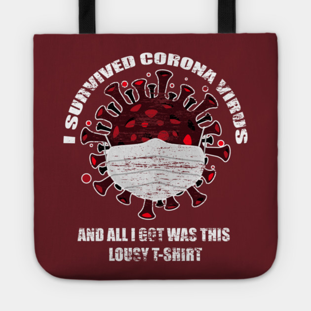 I survived Corona Virus Tote by creative