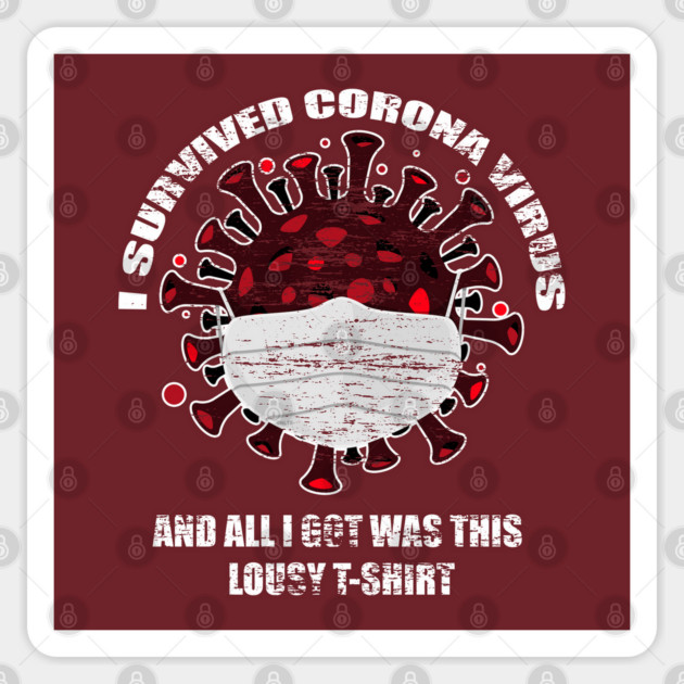 I survived Corona Virus Sticker by creative