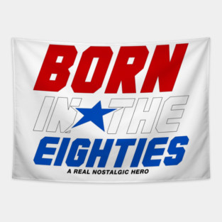 Born In The Eighties Tapestry