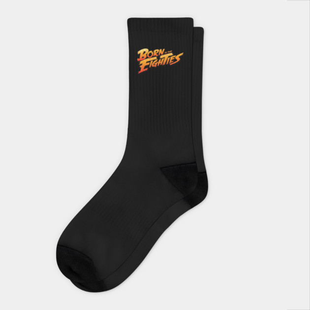 Born In The 80s Socks by Litehouse Tees