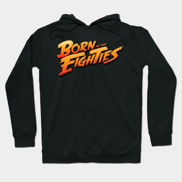 Born In The 80s Hoodie by Litehouse Tees