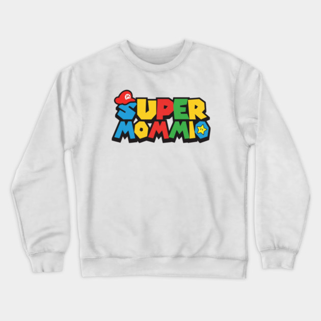 Super Mommio Crewneck Sweatshirt by Litehouse Tees