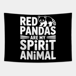 Red Pandas are My Spirit Animal Tapestry