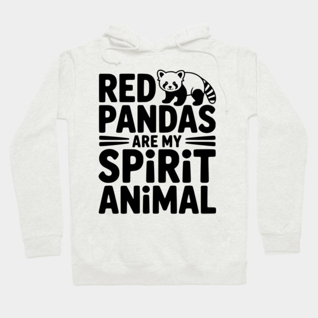 Red Pandas are My Spirit Animal Hoodie by Frank Ring