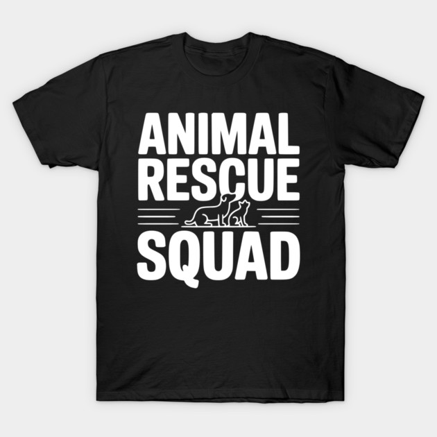 Animal Rescue Squad T-Shirt by Frank Ring