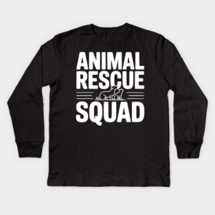 Animal Rescue Squad Kids Long Sleeve T-Shirt