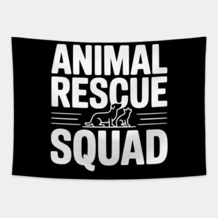 Animal Rescue Squad Tapestry