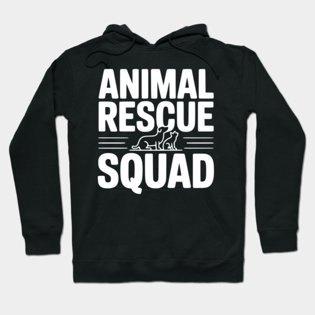 Animal Rescue Squad Hoodie by Frank Ring