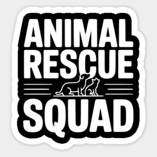 Animal Rescue Squad Sticker