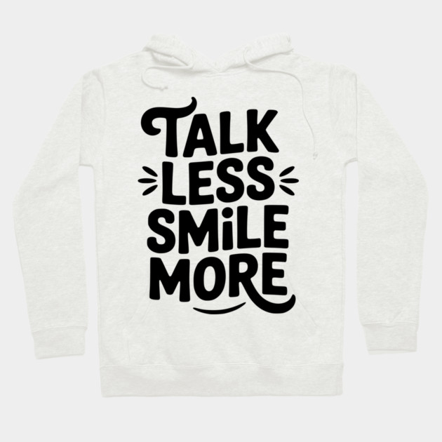 Don't Talk to Me Hoodie by Frank Ring