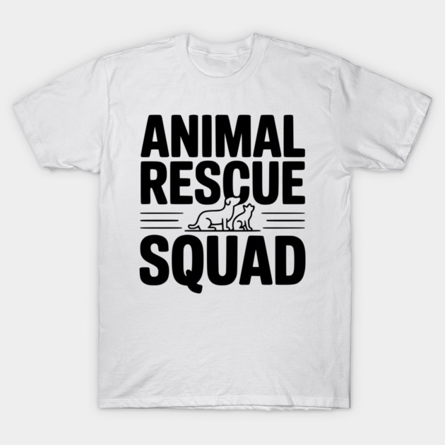 Animal Rescue Squad T-Shirt by Frank Ring