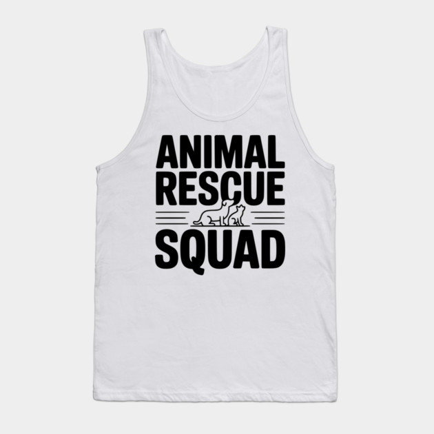 Animal Rescue Squad Tank Top by Frank Ring