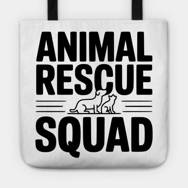 Animal Rescue Squad Tote by Frank Ring