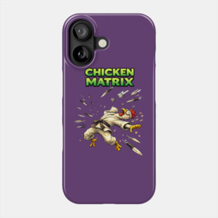 Chicken Matrix Phone Case