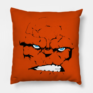 The Thing Face Only Benjy Blue Eyes from Yancy Street Pillow