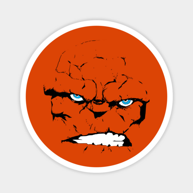 The Thing Face Only Benjy Blue Eyes from Yancy Street Magnet by Joaddo