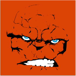 The Thing Face Only Benjy Blue Eyes from Yancy Street Posters and Art