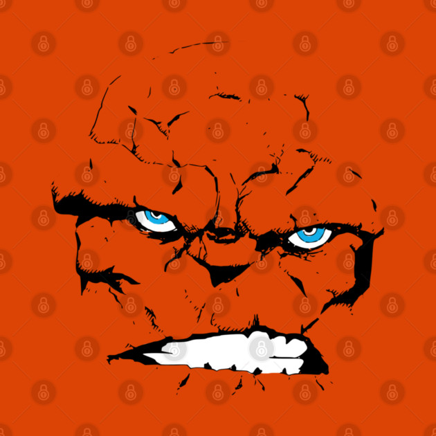 The Thing Face Only Benjy Blue Eyes from Yancy Street by Joaddo