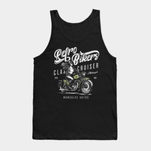 retro biker Tank Top