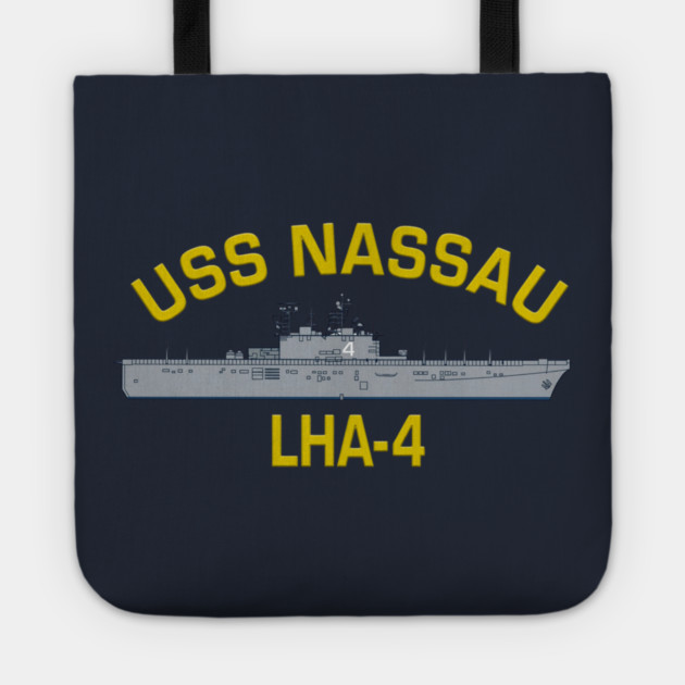 USS Nassau LHA-4 Tote by Litehouse Tees