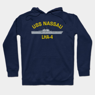 USS Nassau LHA-4 Hoodie