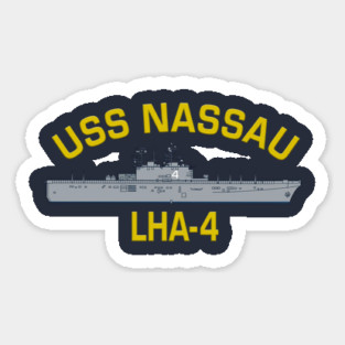 USS Nassau LHA-4 Magnet