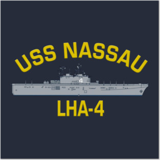 USS Nassau LHA-4 Posters and Art