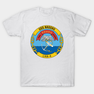 USS Nassau LHA-4 Crest T-Shirt