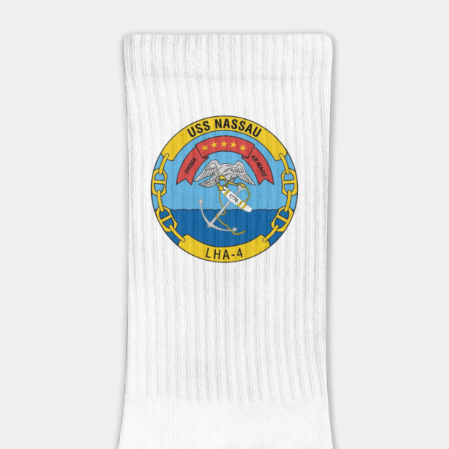 USS Nassau LHA-4 Crest by Litehouse Tees