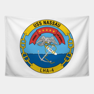 USS Nassau LHA-4 Crest Tapestry