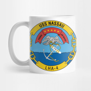 USS Nassau LHA-4 Crest Mug