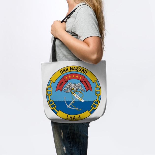 USS Nassau LHA-4 Crest by Litehouse Tees