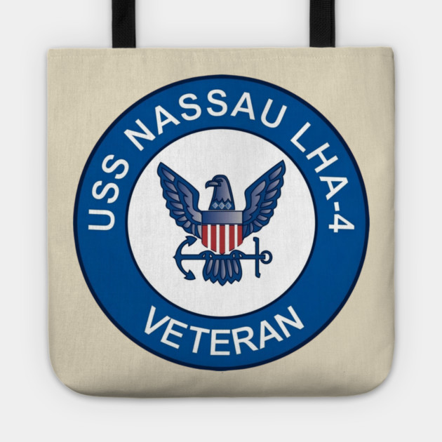 USS Nassau Veteran Tote by Litehouse Tees