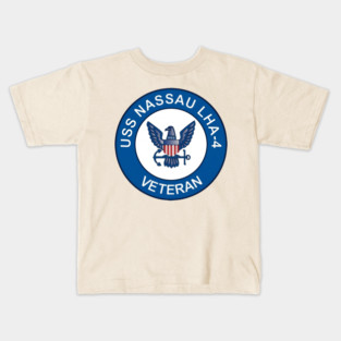 USS Nassau Veteran Kids T-Shirt