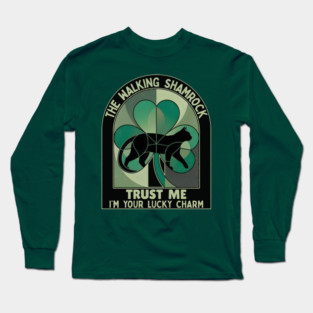 THE WALKING SHAMROCK Long Sleeve T-Shirt