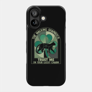 THE WALKING SHAMROCK Phone Case