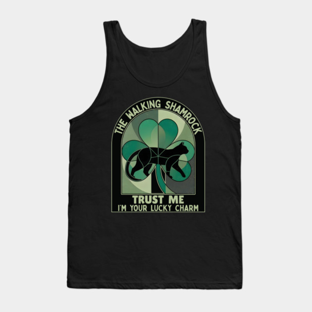 THE WALKING SHAMROCK Tank Top by Cataura